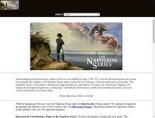 Tablet Screenshot of napoleon-series.org